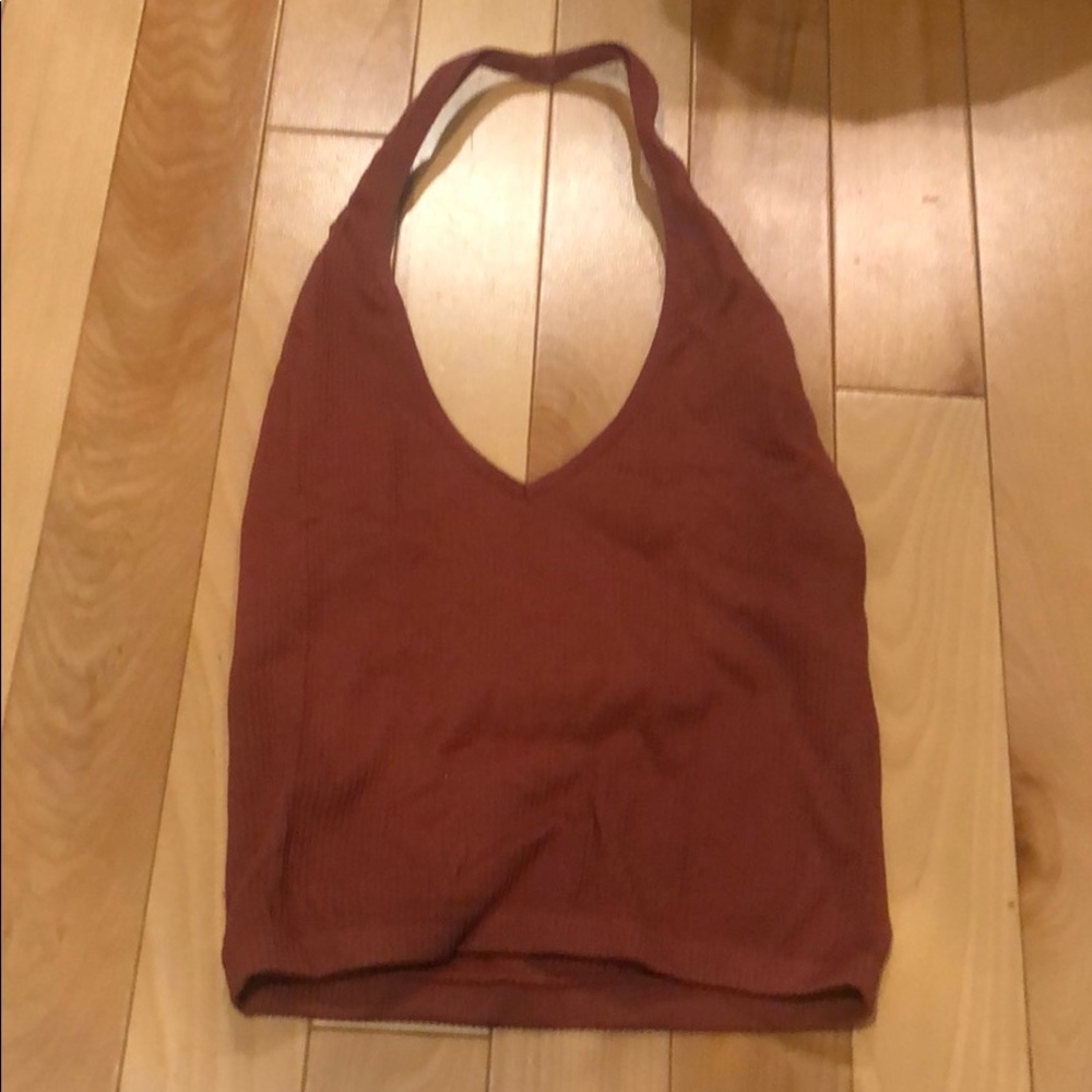 Cropped halter top!